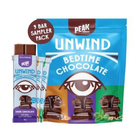 Low Sugar Sleep & Calm Chocolate with Magnesium, Zinc, and Chamomile  - 25g x 14 Bars